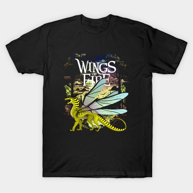 Darkstalker's Legacy Visuals From The Pages Of Wings Of Fire T-Shirt by Wings In Hell